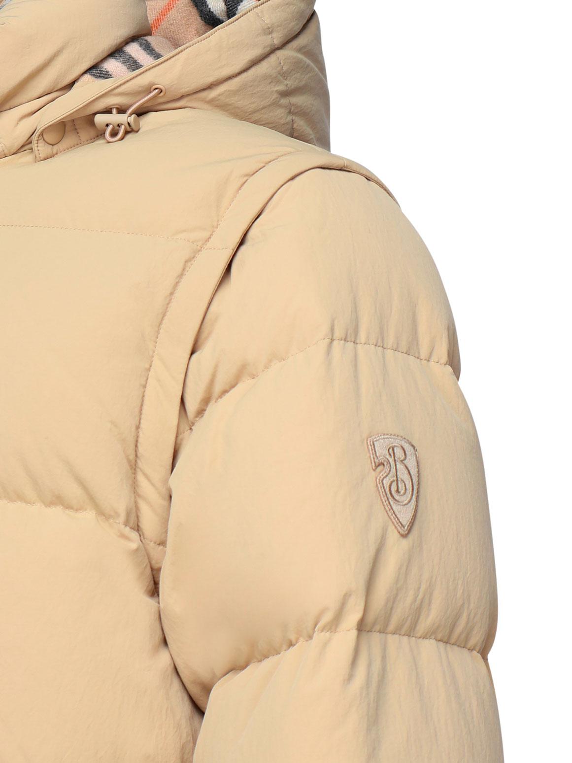 Piumino in nylon con maniche staccabili 8097944 C1901 BURBERRY 