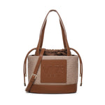 Borsa shopping Cat 73BS7OG02 CATNATURALE/CUOIO V° 73 