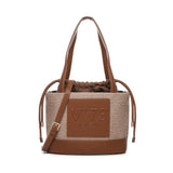 Borsa shopping Cat 73BS7OG02 CATNATURALE/CUOIO V° 73 