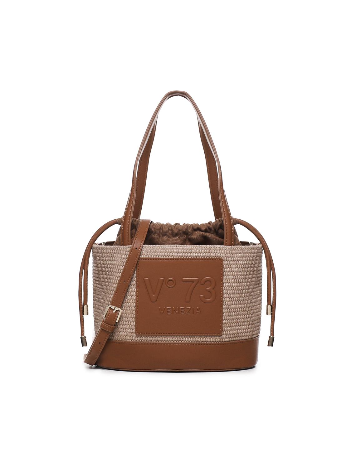 Borsa shopping Cat 73BS7OG02 CATNATURALE/CUOIO V° 73 