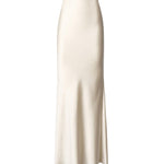 Gonna lunga in raso T170351A TNP229IVORY THE ANDAMANE 
