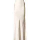 Gonna lunga in raso T170351A TNP229IVORY THE ANDAMANE 