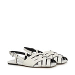 Sandali in pelle IRENE SLING FLAT 40S5IRFP1L 085 MICHAEL MICHAEL KORS 