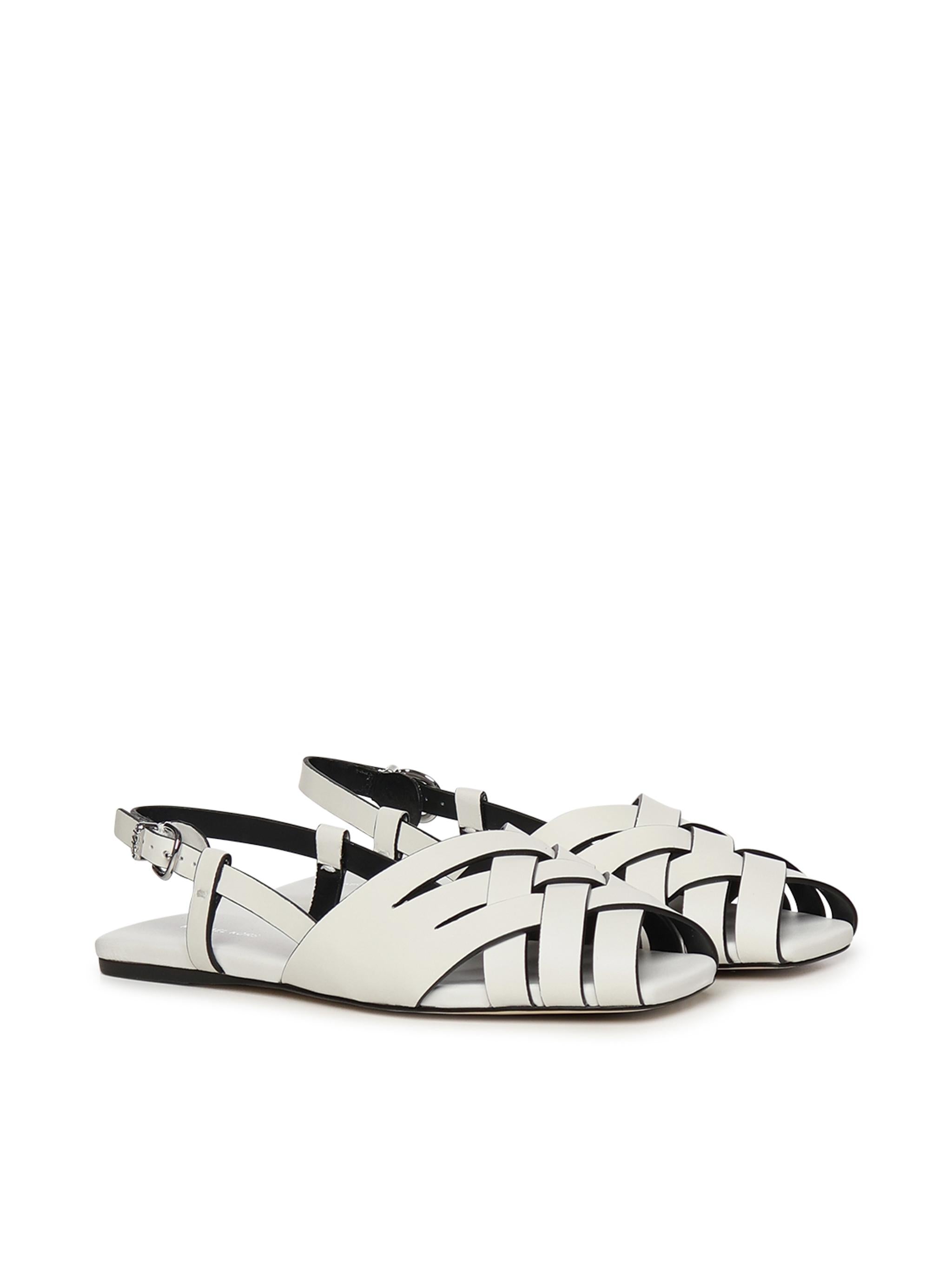 Sandali in pelle IRENE SLING FLAT 40S5IRFP1L 085 MICHAEL MICHAEL KORS 