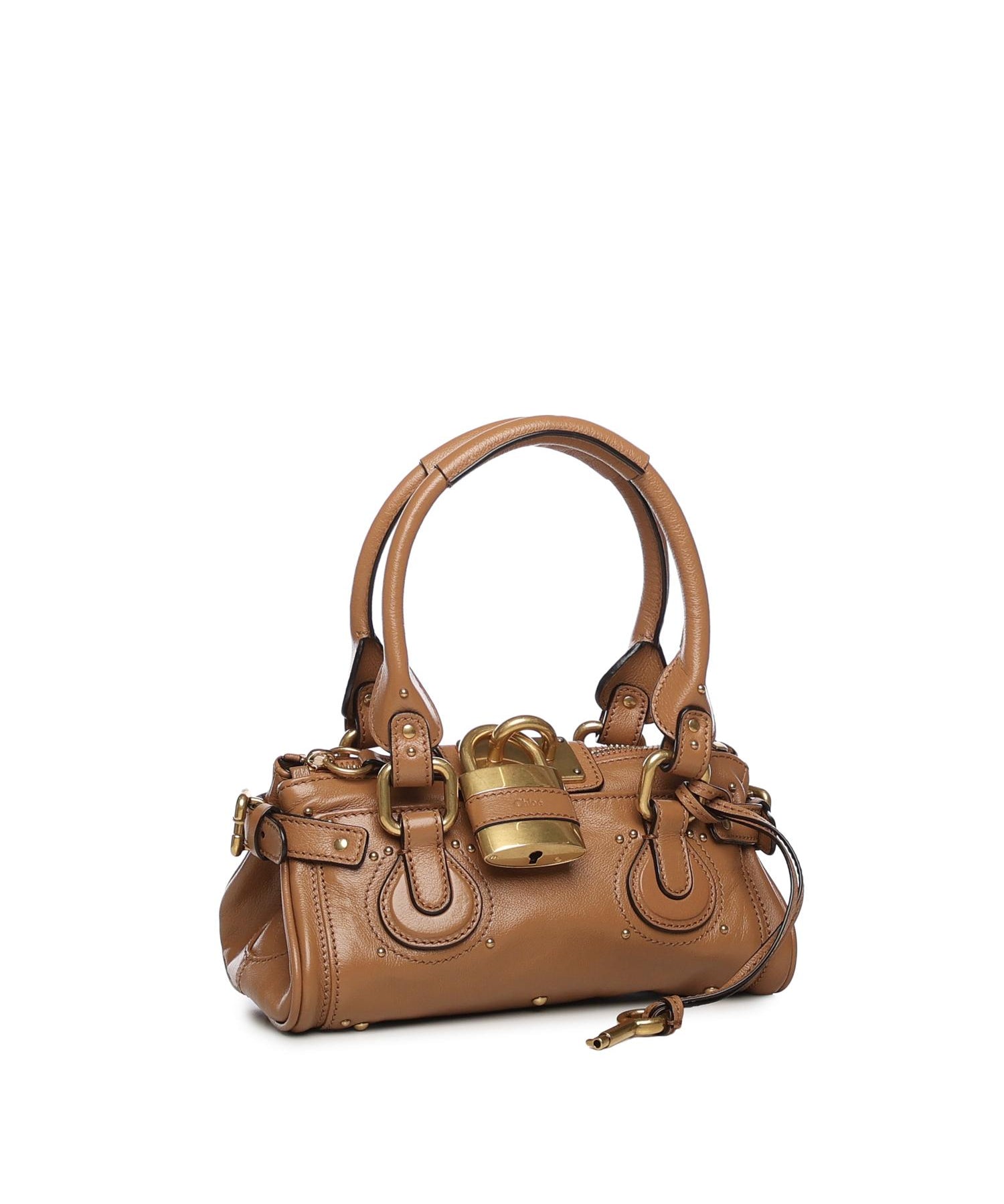 Borsa Paddington piccola in pelle granata CH26SS805P75 209 CHLOÉ 