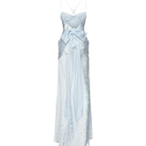 Abito Daisy in seta CD3698 BABYBLUE FOR LOVE & LEMONS 