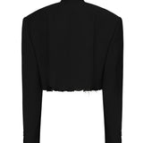 Giacca monopetto con taglio a V 839295 TRT011000 BALENCIAGA 