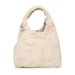 Borsa C-Easy in pelliccia sintetica e pelle E1THD580101 339 COCCINELLE 