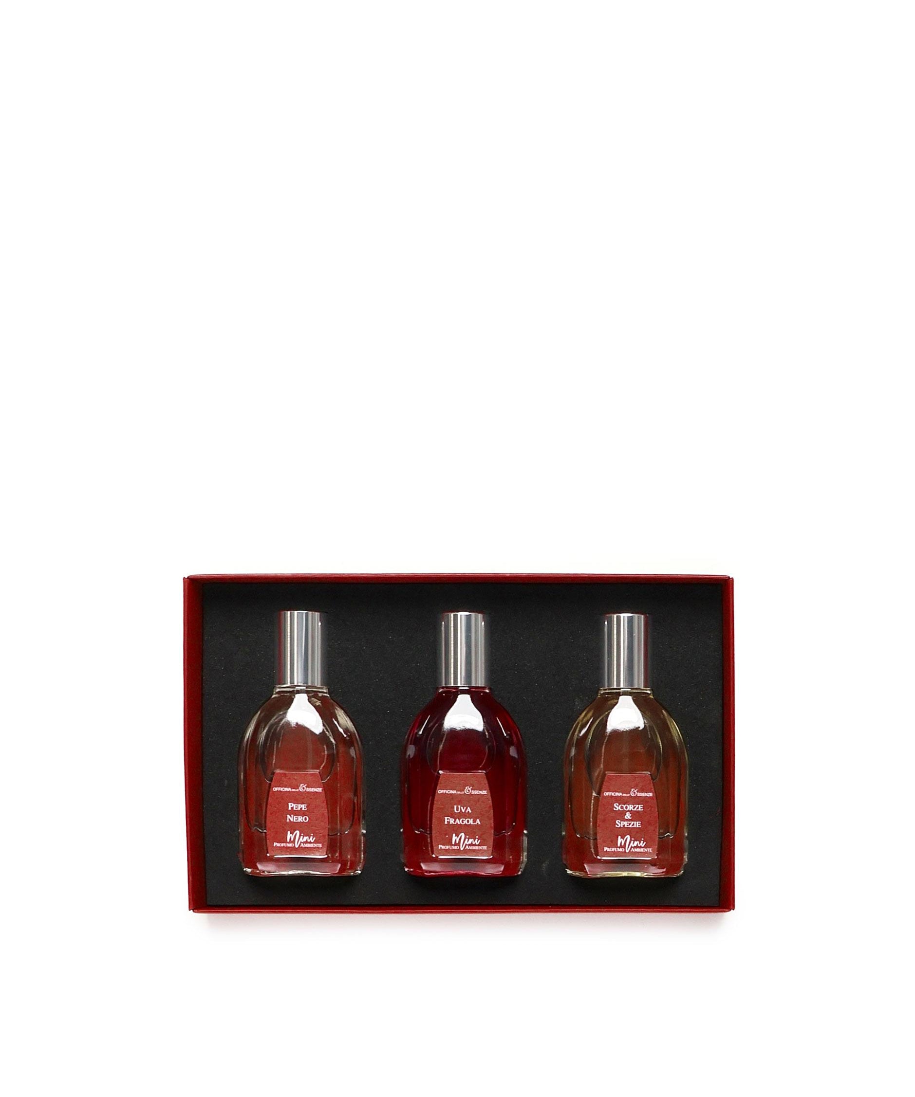 Car fragrance Kit Toscana PP75-CARKIT03 PEPE NERO/UVA FRAGOLA/SCORZE&S OFFICINA DELLE ESSENZE 