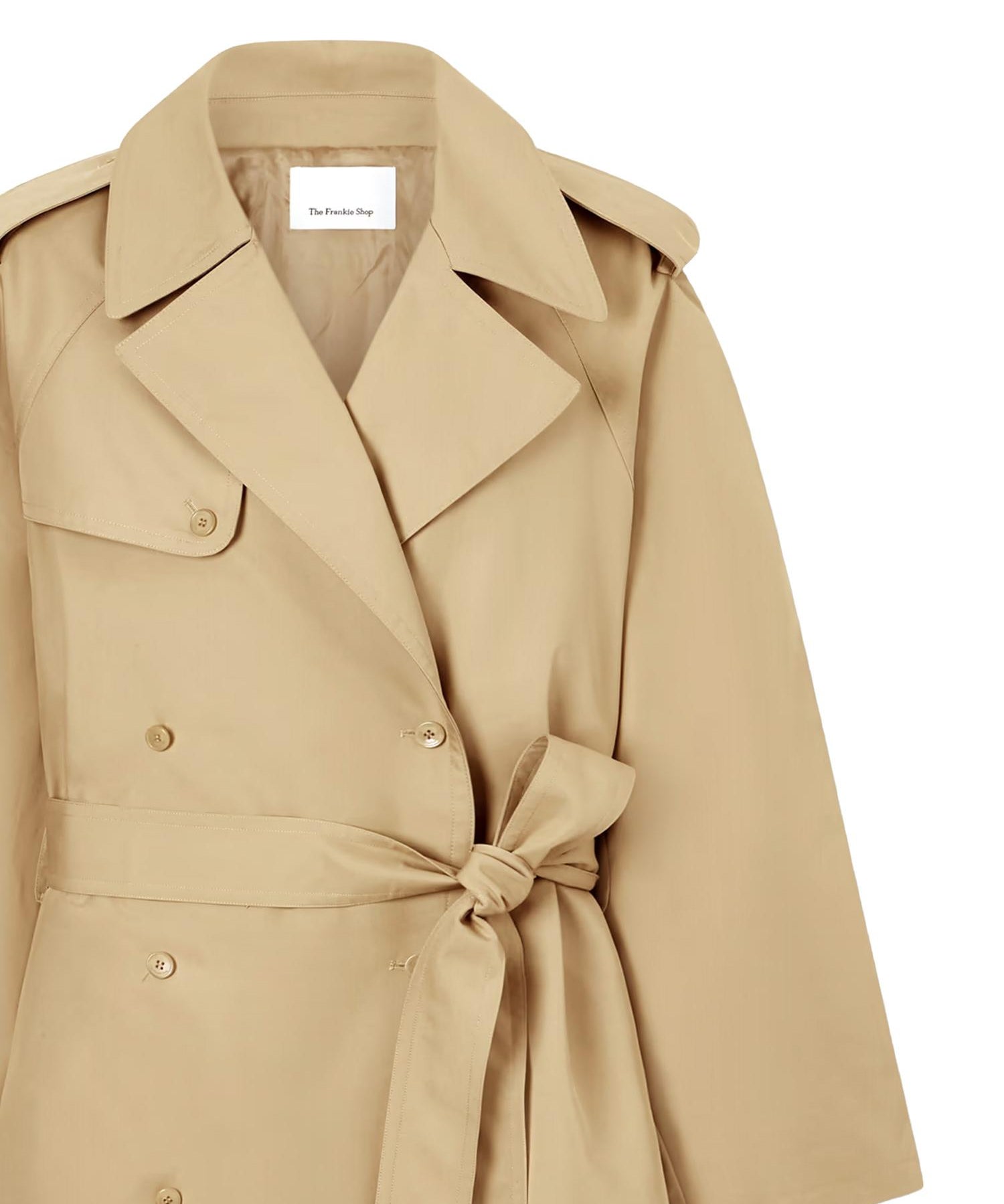 Trench Riva in cotone TRFS21802211  THE FRANKIE SHOP 