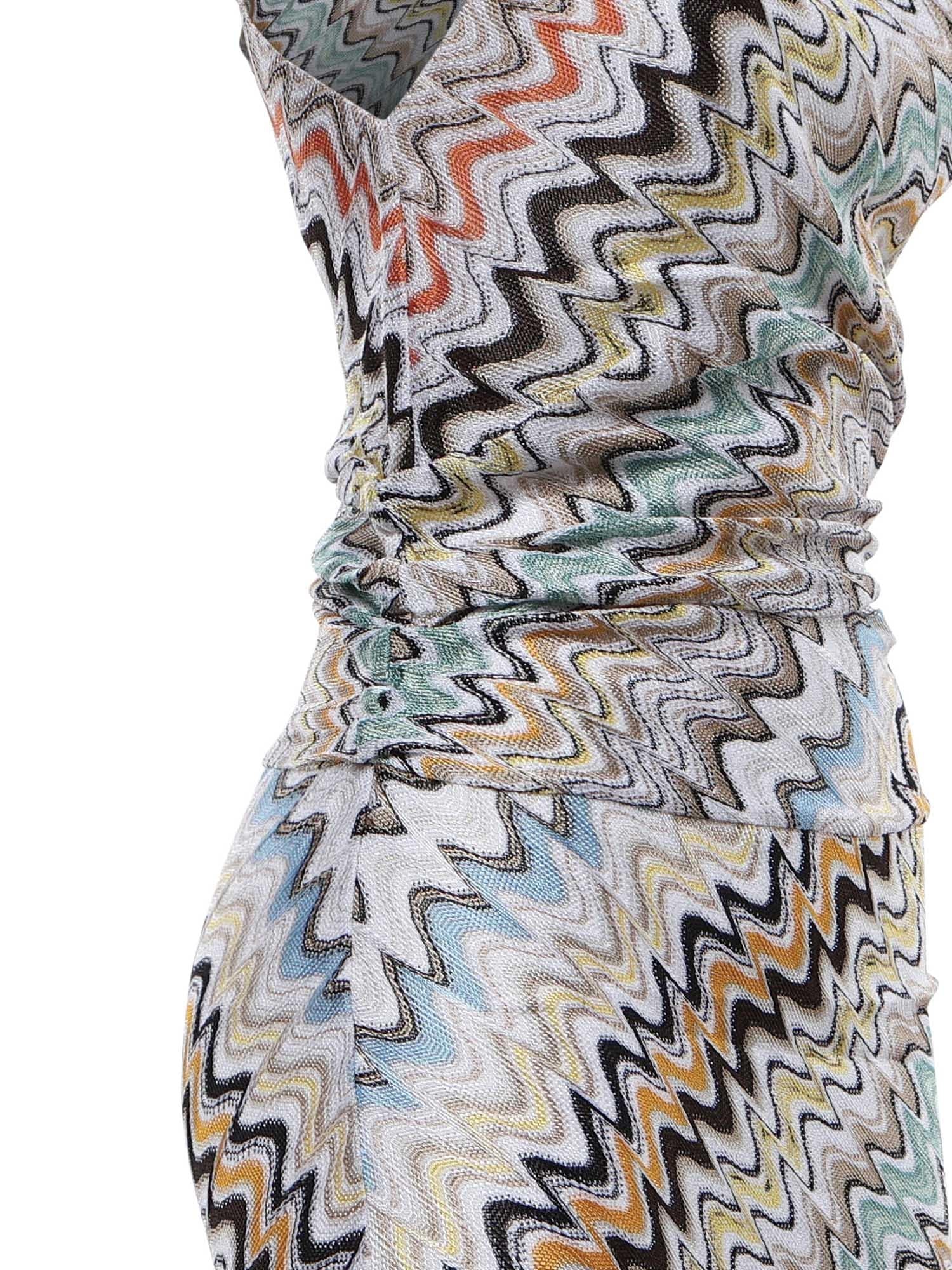Abito lungo monospalla Wave DS26SG47 BR015BSMSNN MISSONI 