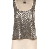 Canotta full paillettes 107743 A3ODH55 PINKO 