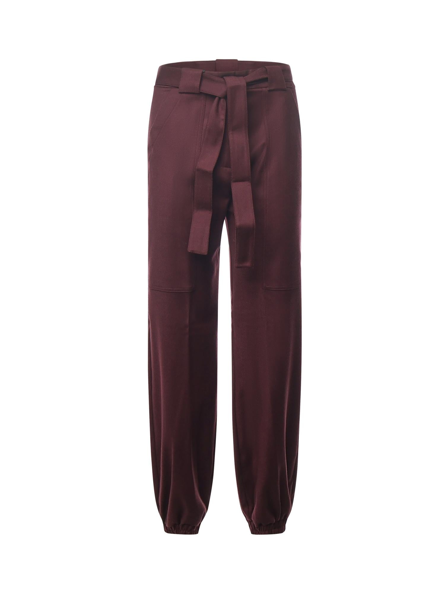 Pantaloni in flanella 104379 A306R57 PINKO 