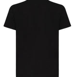 T-shirt con logo<BR/> RMP25478TS BLACK JOHN RICHMOND 