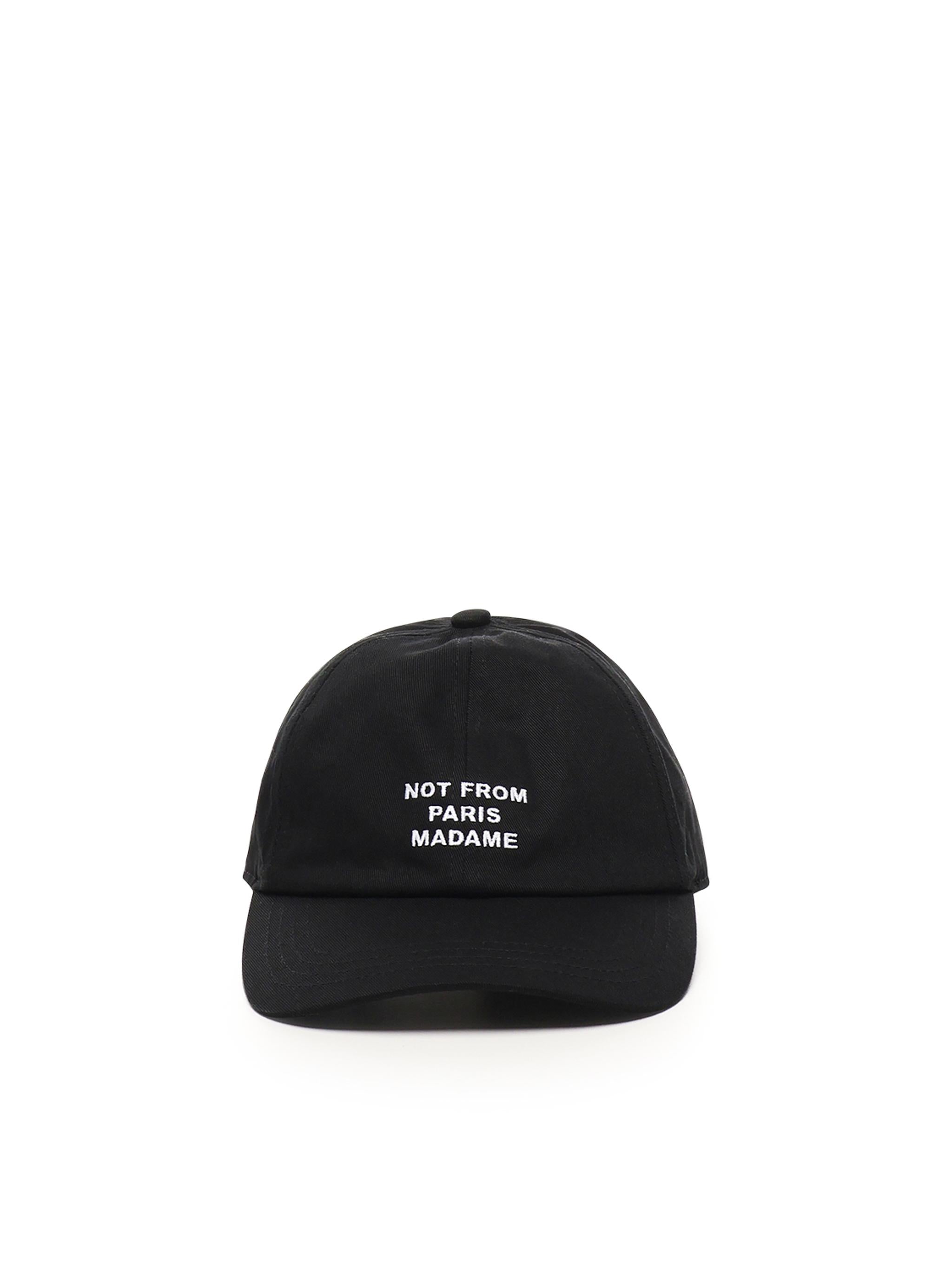 Cappello Slogan in cotone PERMCP151CO138 BL Drôle de Monsieur 