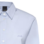 Camicia boxy in popeline 106248 A32LG50 PINKO 