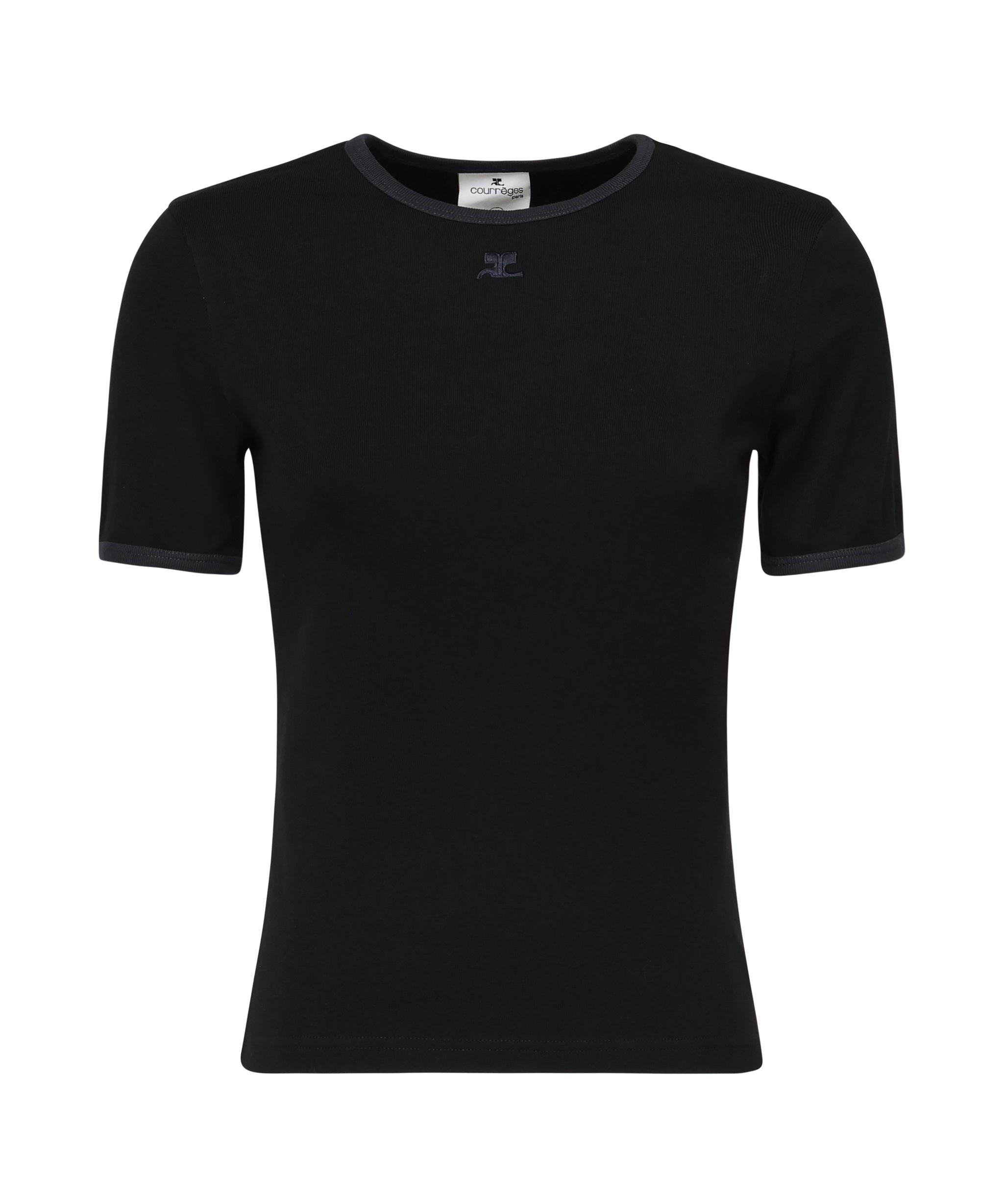 T-shirt con logo 125JTS017JS0203 B175 COURREGES 