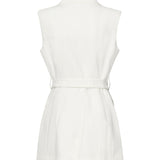 Gilet Becky con cintura 5RGN03 7115AMCDM MARCIANO BY GUESS 