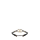 Bracciale Vlogo Signature in cotone e cristalli Swarovski® 7W2J0X85 RLVEDM VALENTINO GARAVANI 