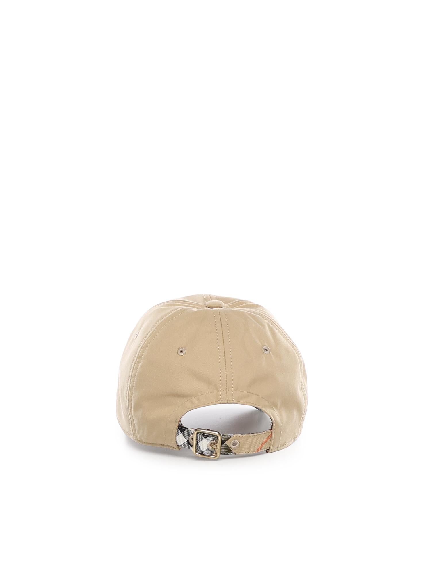 Cappello da baseball in gabardine 8117734 A3743 BURBERRY 