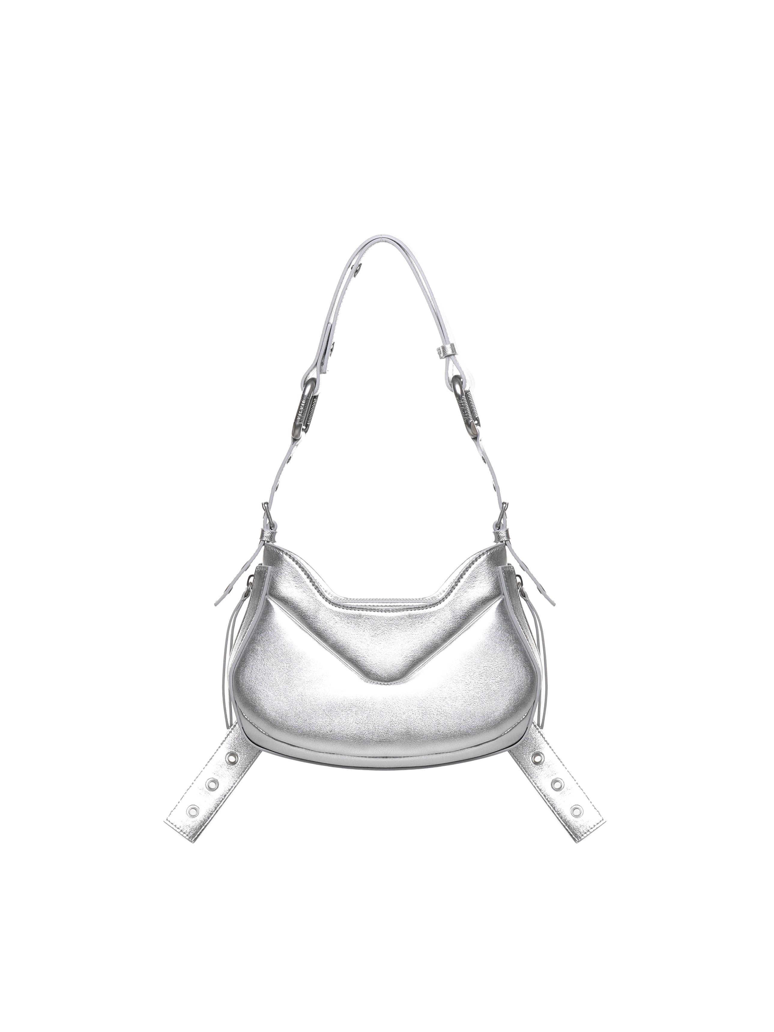 Borsa a spalla Y2K.002 FBBP70002LAM -ARGENTO/NIKEL BIASIA 