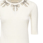 Top in cotone ricamato 7B3KC66C 9EGA03 VALENTINO GARAVANI 