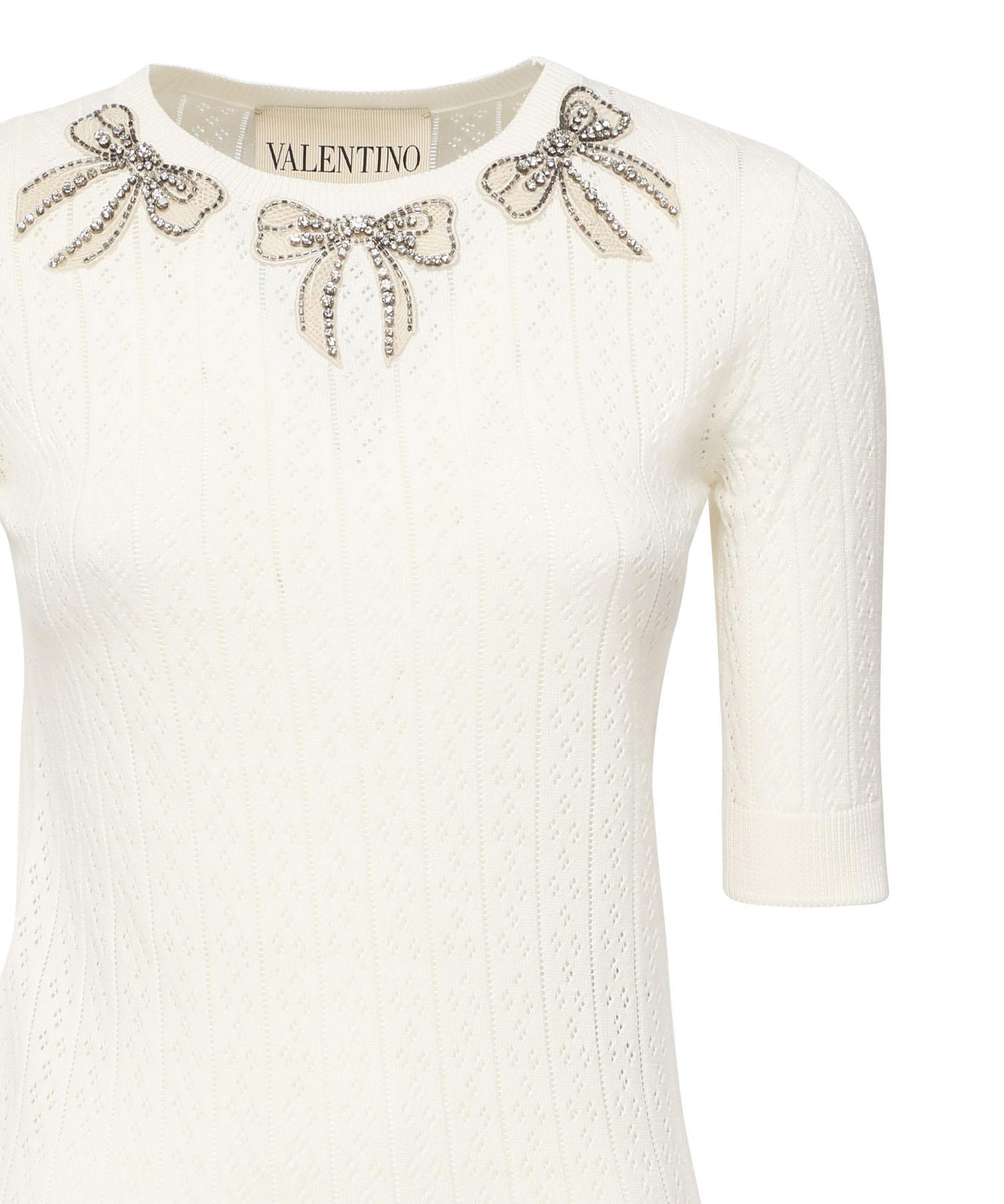 Top in cotone ricamato 7B3KC66C 9EGA03 VALENTINO GARAVANI 