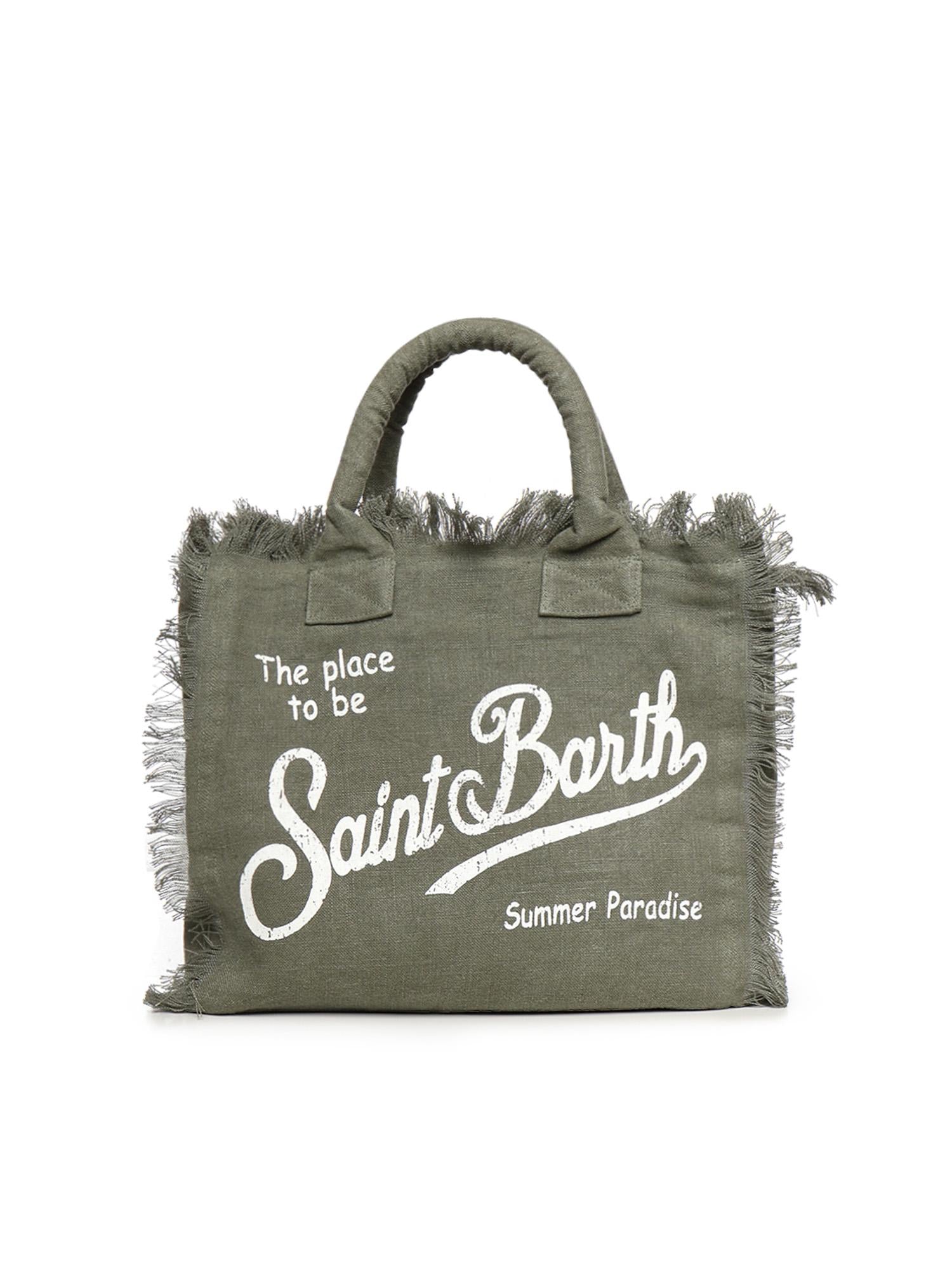 Borsa Vanity in lino VANI022 00144L MC2 SAINT BARTH 