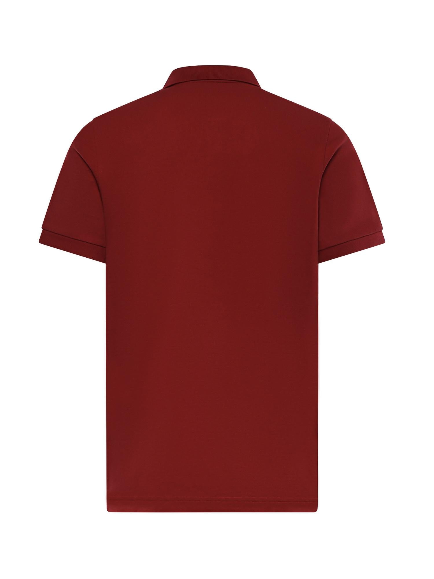 Polo in piquet stretch NPMB252135STDW R002 FAY 