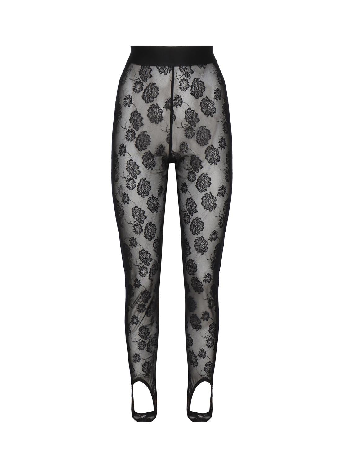 Leggins in pizzo affair 2302TR00301 AFFAIRBLACK NUE' 