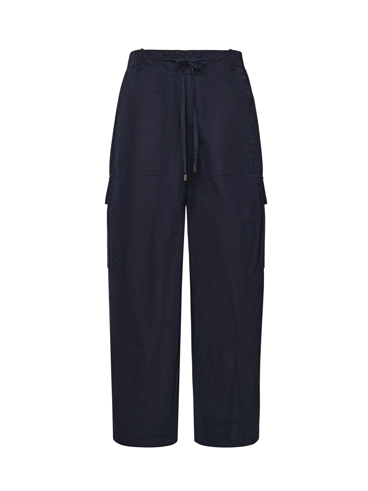 Pantaloni cargo in radzimir AA9P1297W128C A09 ALAIA 