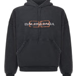 Hoodie "BB Icon Stencil" in pile dry 850349 TTVD71041 BALENCIAGA 