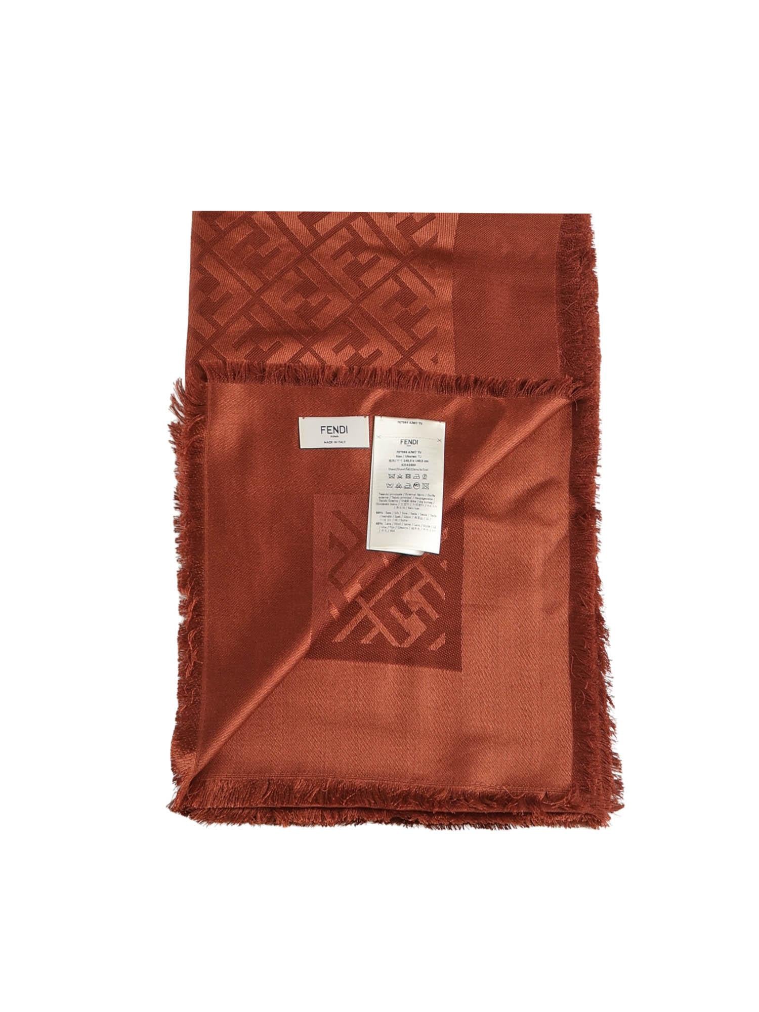 Scialle FF Jacquard FXT069 AJW7F1G1U FENDI 