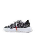 Sneakers Nemesis in nappa con stampa pitone NEMESIS2 PYTHONROCK GIULIANO GALIANO 