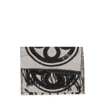 Sciarpa caroline jacquard 73SP8FT03 CAROLINENATURALE/NERO V° 73 