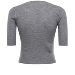 Maglia cropped con logo 102017 A18MII2 PINKO 