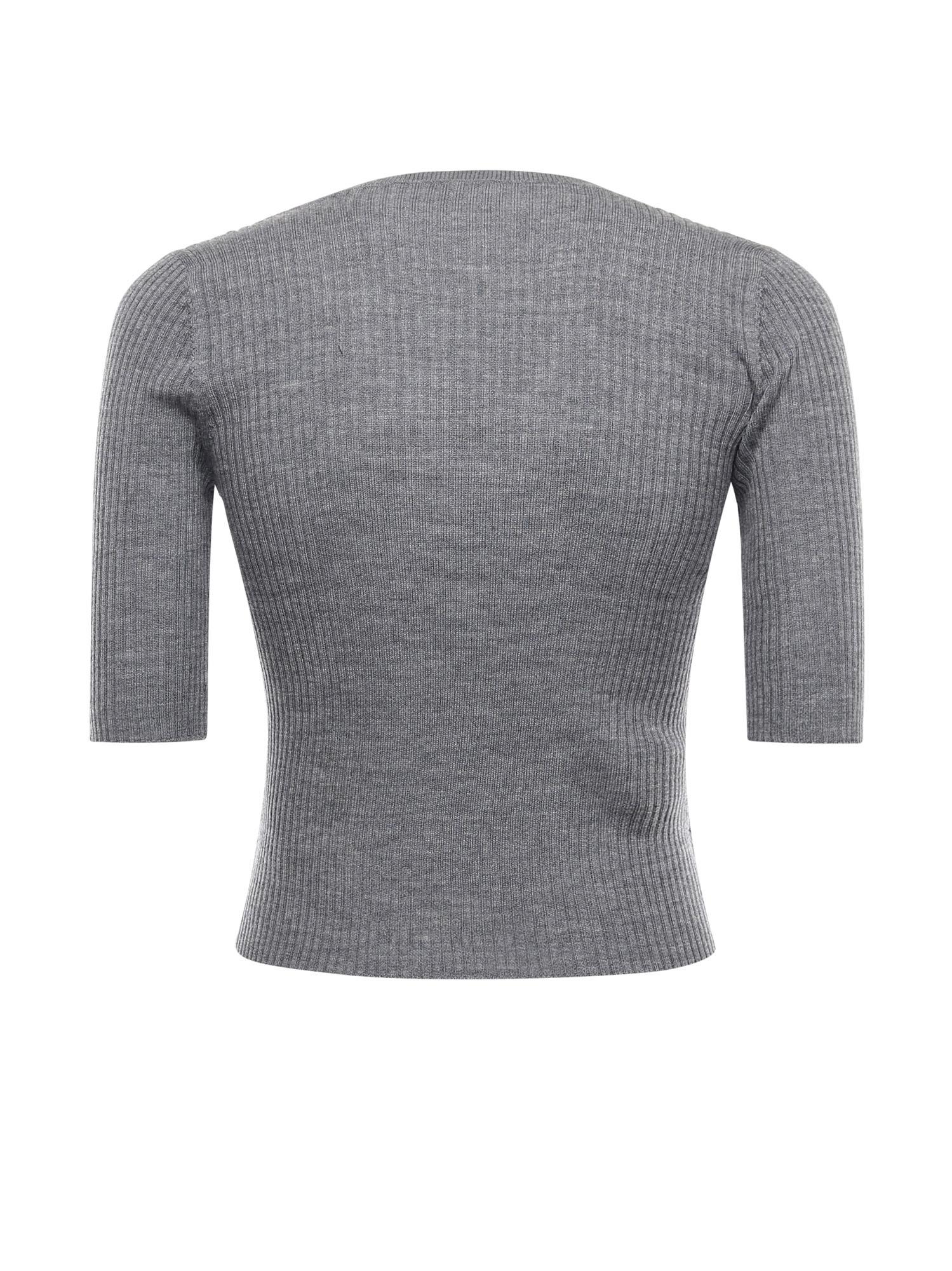 Maglia cropped con logo 102017 A18MII2 PINKO 