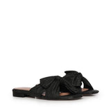 Sandali Karsie con fiocco<BR/> 884Z69HG NEGRO BIBI LOU 
