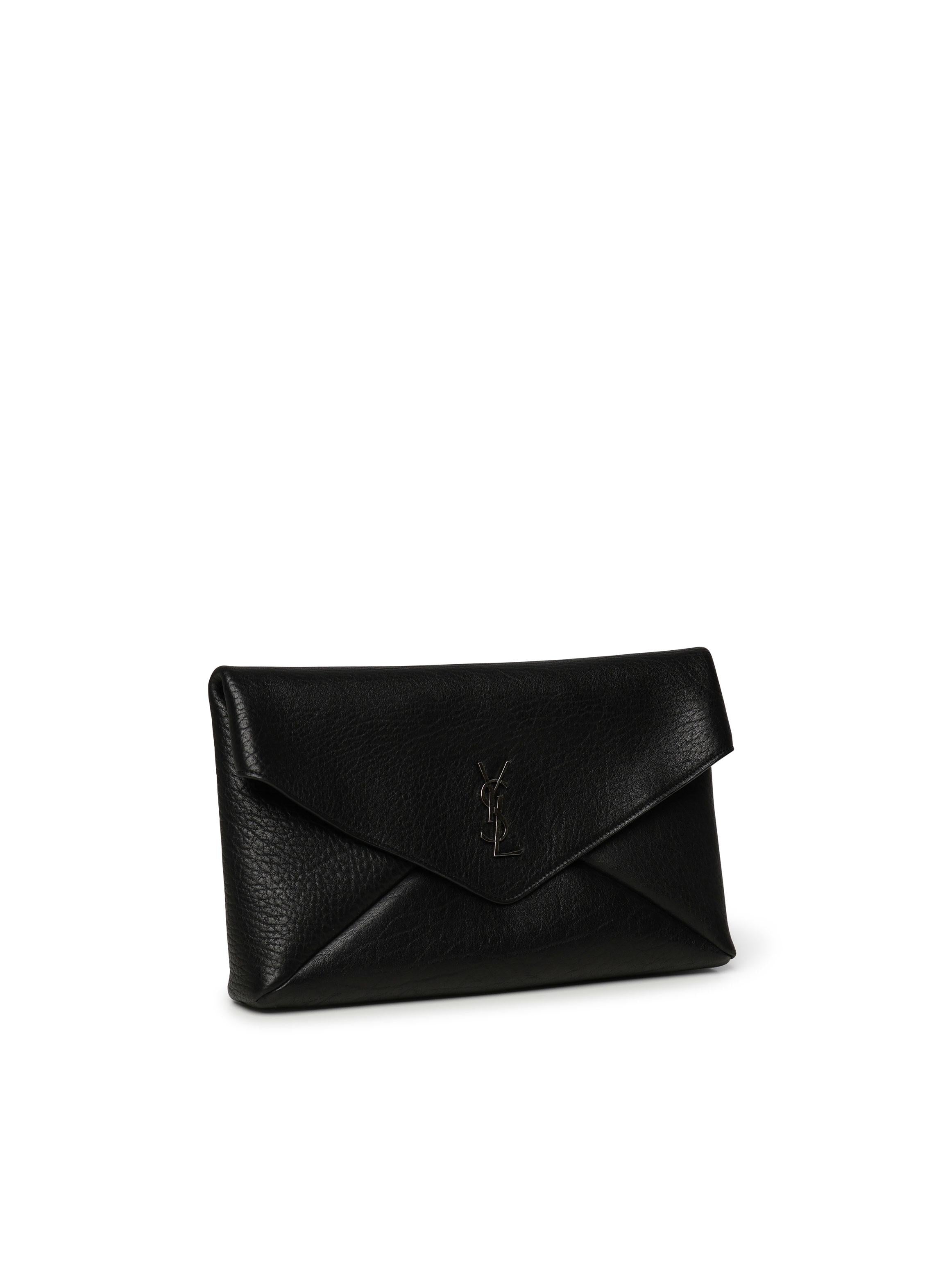 Pochette grande Cassandre in pelle di agnello 778181 AACIA1000 SAINT LAURENT 