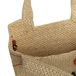 Borsa tote LOEWE Font mini in rafia ALF1V46X15 2515 LOEWE 