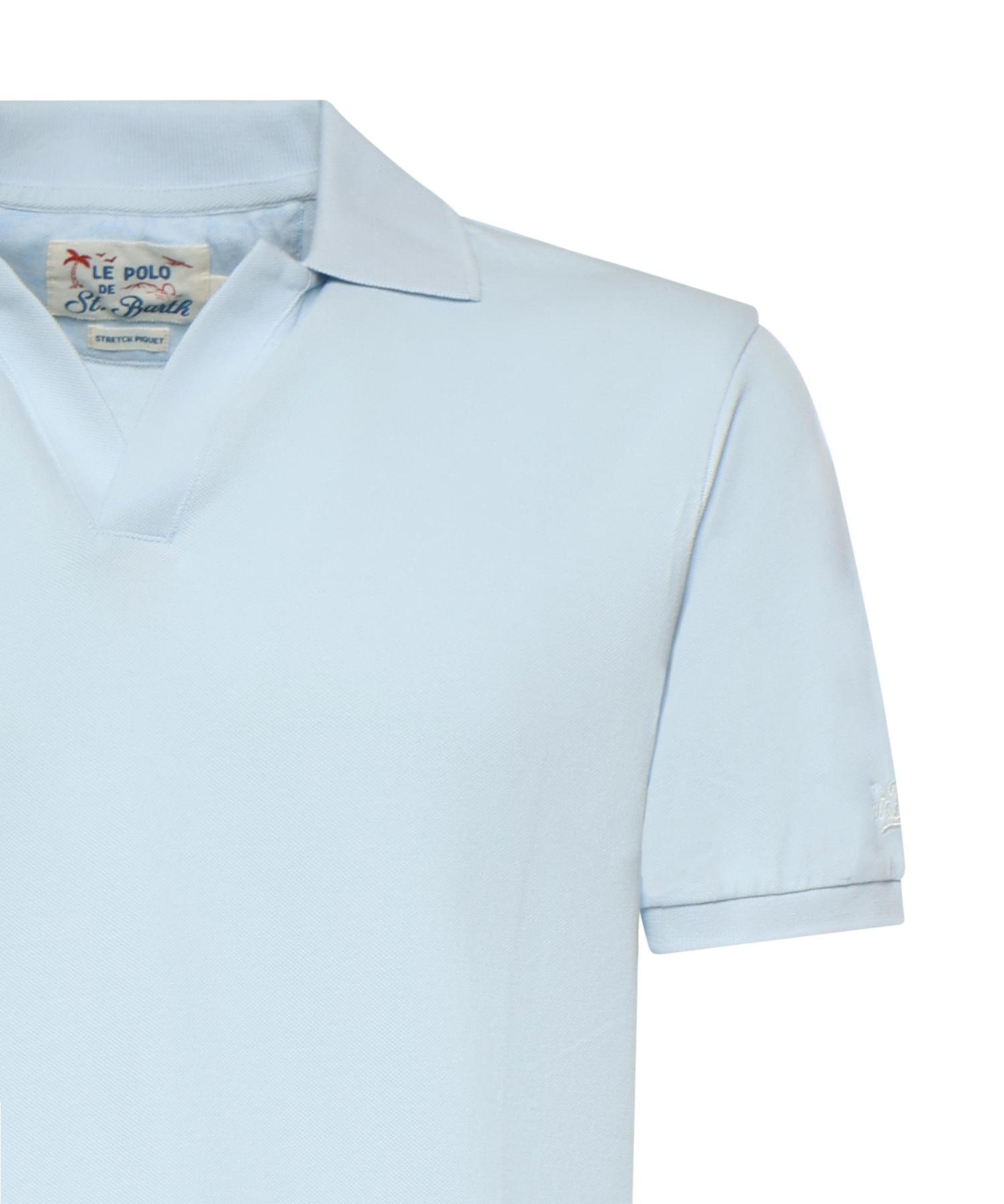 Polo in piquet di cotone CHS0001 00132L MC2 SAINT BARTH 