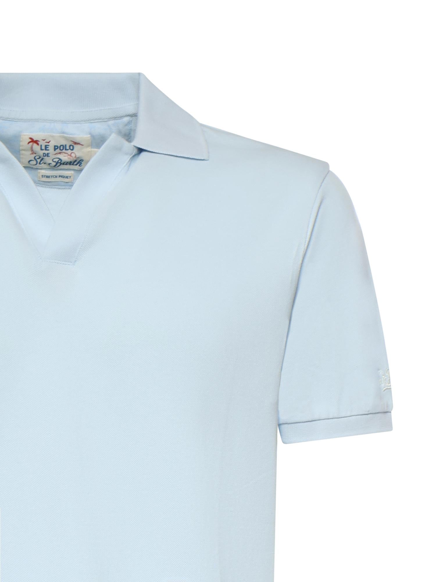 Polo in piquet di cotone CHS0001 00132L MC2 SAINT BARTH 