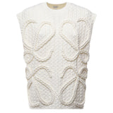 Gilet Anagram in lana<BR/> S359Y14KE4 2100 LOEWE 