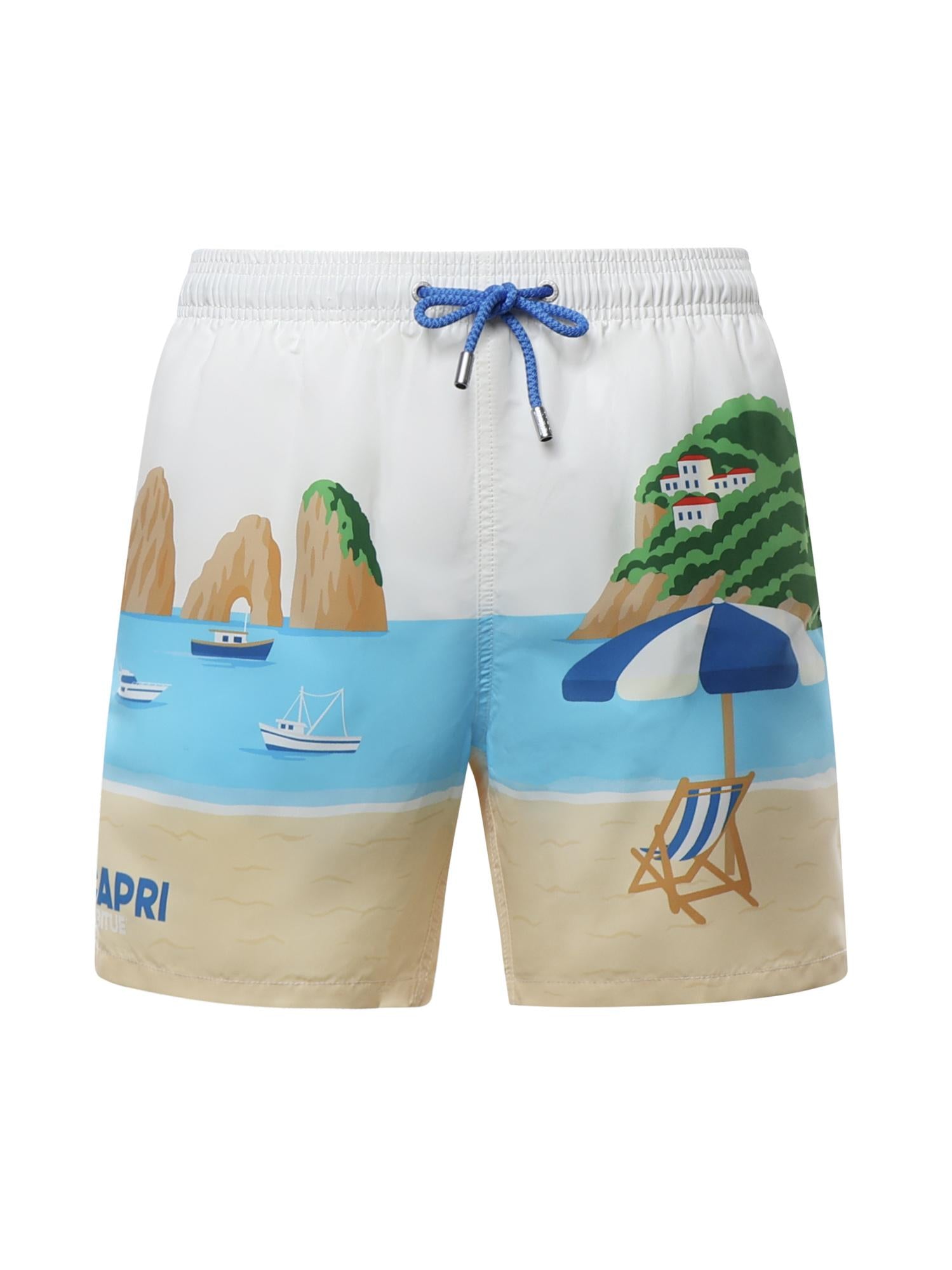 Costume da bagno con stampa GUS0009 02291L MC2 SAINT BARTH 