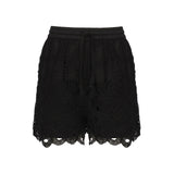 Shorts macramè traforati 104856 A2G9Z99 PINKO 