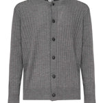 Cardigan in lana a coste 838111 V5L701370 BOTTEGA VENETA 