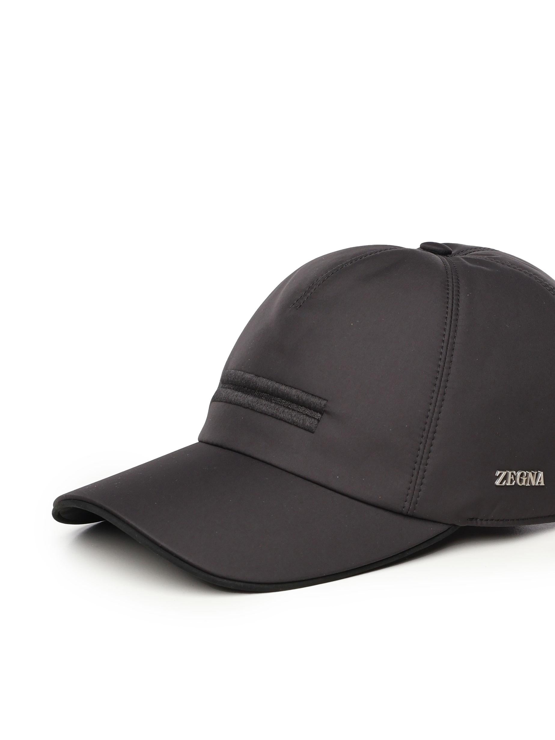 Cappello da baseball in tessuto tecnico E8I00H B8C001 ZEGNA 