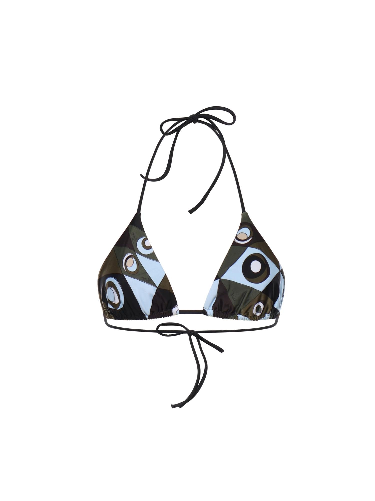 Top bikini stampa Occhi 6HMX23 6H865P18 PUCCI 