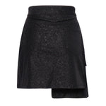 Minigonna Tonia cargo AUWTONIA BLACK ALBERTO AUDENINO 