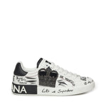 Sneakers Portofino in pelle CS1760 A9AG189697 DOLCE & GABBANA 